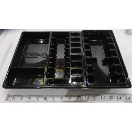 Monopoly Bankers Tray for Money, Deeds, Houses, Hotels, Game Pieces, NEW