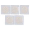 5Pcs Ostomy Barrier Ring Leakage Proof Versatile Ostomy Barrier Extender