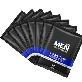 Mens Face Mask Set 8PCS, Face Masks for Men, Hydrating Facial Mask