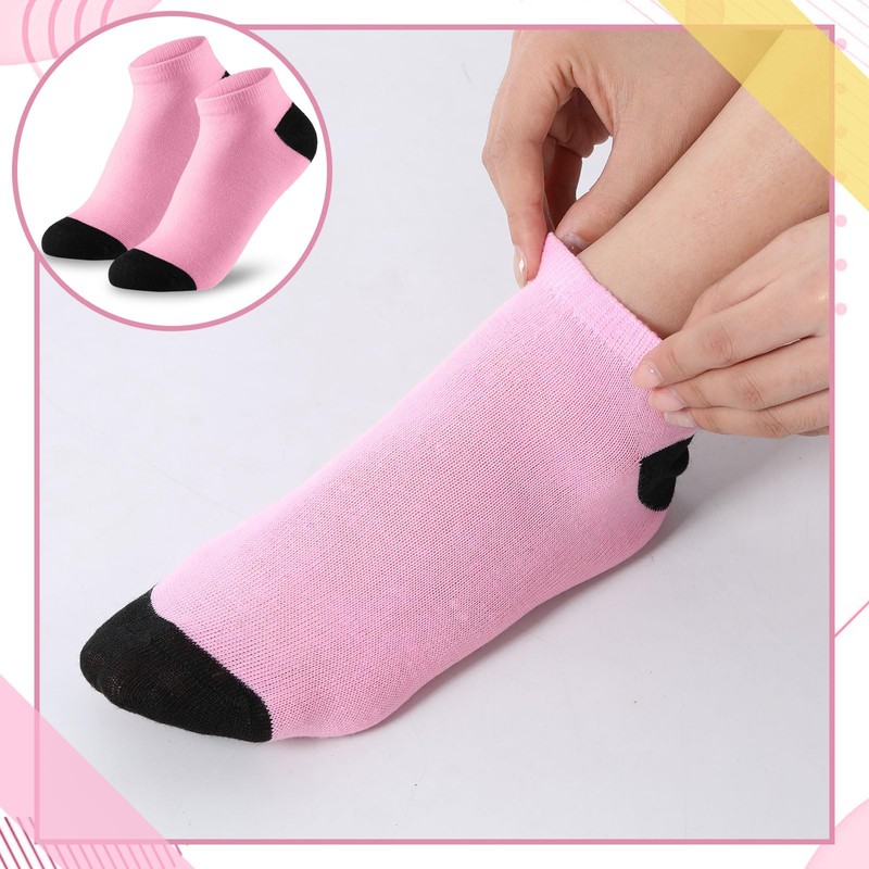 Handepo 100 Pair Low Cut Ankle Socks for Women Athletic