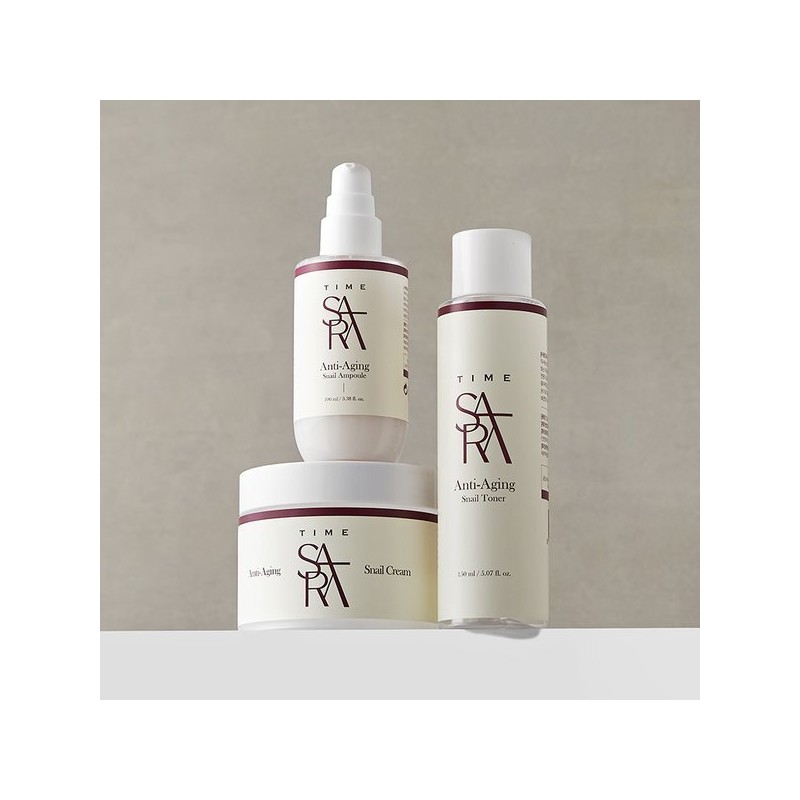 Time Sara Anti-Aging Snail Snail 4-piece Basic Set Time Sara
