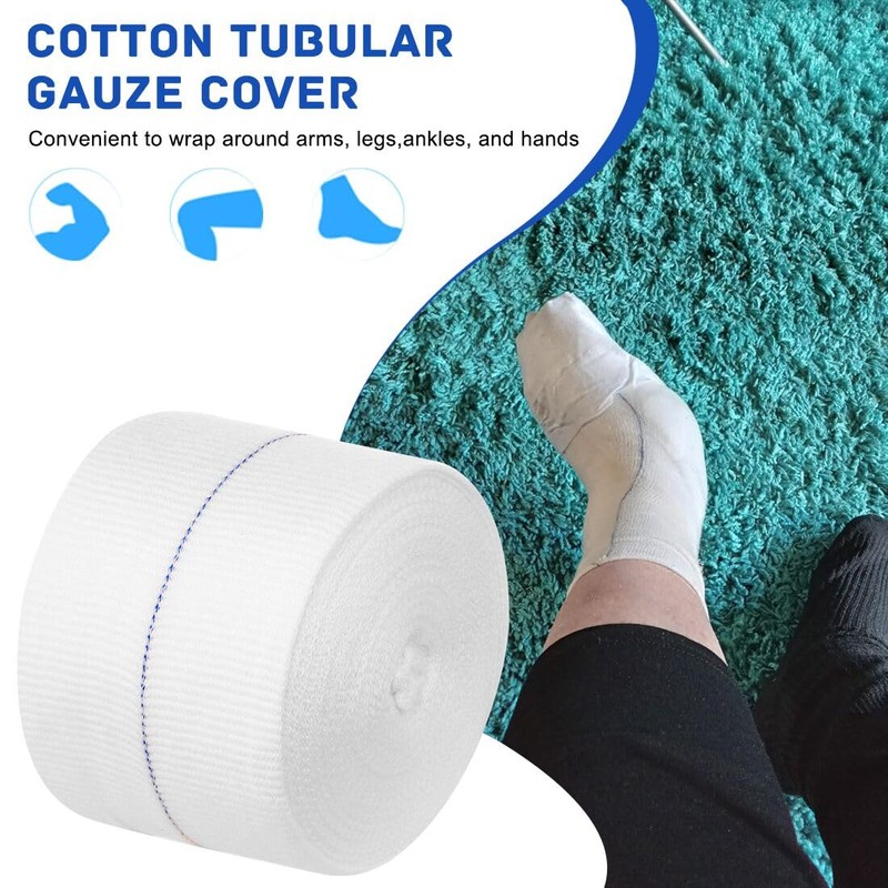 Elastic Tubular Support Bandage Stretch Retention Bandages Comfortable Cast Stockinette
