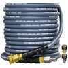 TechSweepPro 3/8" 4800PSI Pressure Washer Hose 50FT with Swivel Quick