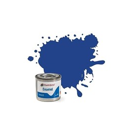Humbrol Enamel Paint No 25 Blue - Matt,14ml