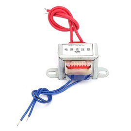 Power Unit Transformer, 220V to AC 12V/24V Power Down Voltage Transformer Single Power Converter, 2W 50Hz(12V)