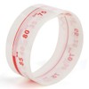 2PCS Knitter RulersKnitting Machine Needle Rulers, Hip Curve Ruler for