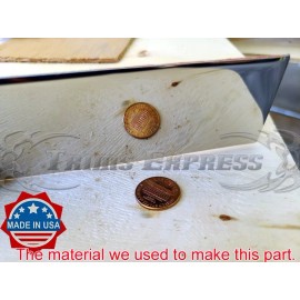 Made in USA - Trims Express fit:2024-2025 Ford Ranger Insert Handle Sticker Rear Door Tailgate Cover 1Pc