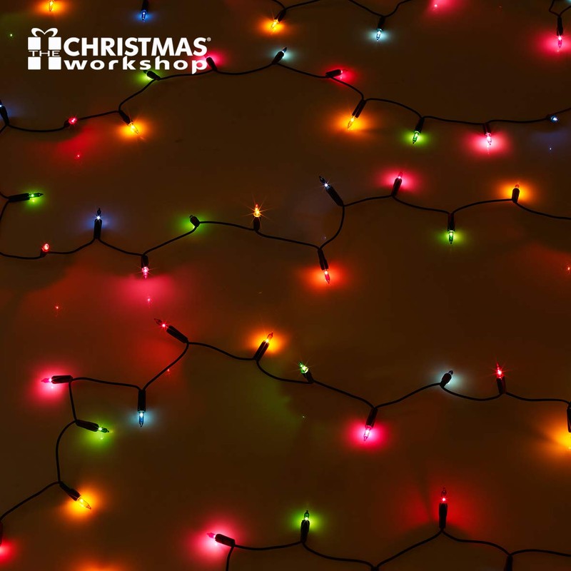 The Christmas Workshop 75230 100 Multi-Coloured Christmas Tree Lights /