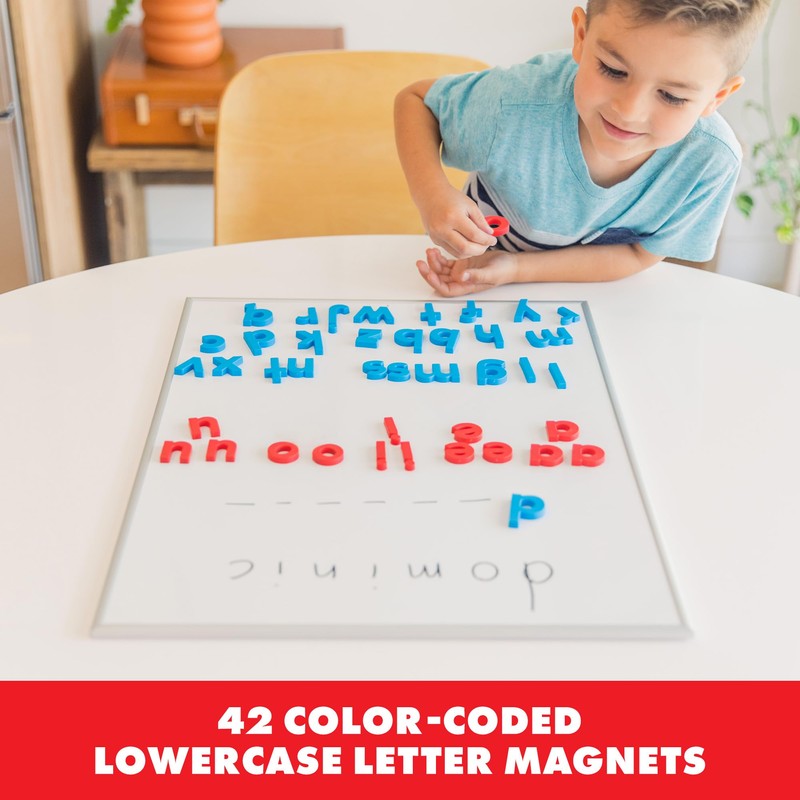 Educational Insights Color-Coded Lowercase AlphaMagnets - Set of Alphabet Magnets