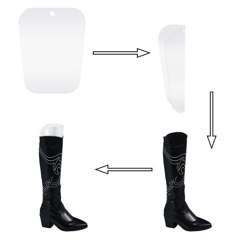 Luxdecor 32 Pieces (16 Pairs) Boot Shaper Form Inserts Tall