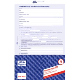 Avery Zweckform 2878 Contract Din A4 for Time Began, 1 set, blue