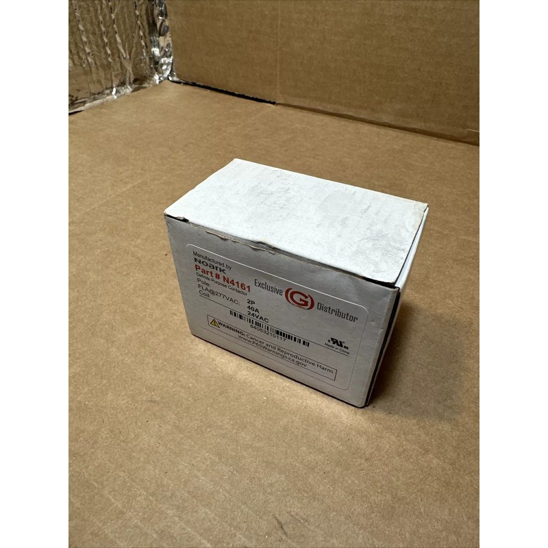 Noark Definite Purpose Contactor 2 pole pn. N4161 40amp 24