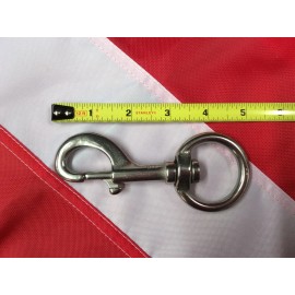 Stainless Steel swivel snap clip scuba diving equipment biking camping gear fun