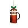 Sass & Belle Christmas Cafetiere Shaped Bauble