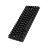 Mechanical Keyboard 82 Key RGB 3 Connection Modes Black Ergonomic