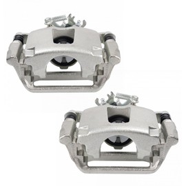 TRQ Rear Brake Caliper Set Compatible with 2012-2016 Chrysler Town & Country 2012-2018 Dodge Grand Caravan 2013-2015 Ram C/V