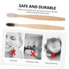 IWOWHERO 2Pcs Bamboo Toothbrushes with Soft Bristles for Adults Natural