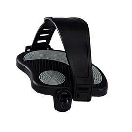 Bicycle Pedals with Straps, 9/16 Exercise Bike Pedals, Exercise Bike Pedals with Straps Exercise Bike Dynamometer for Exercise Bike Dynamometer (9/16)