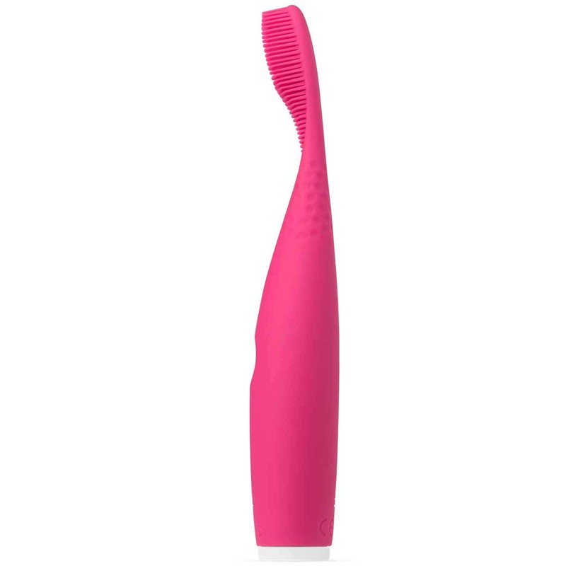 FOREO ISSA play 電動歯ブラシ シリコーン製 音波振動 電池式 エントリーモデル (ワイルドストロベリー)