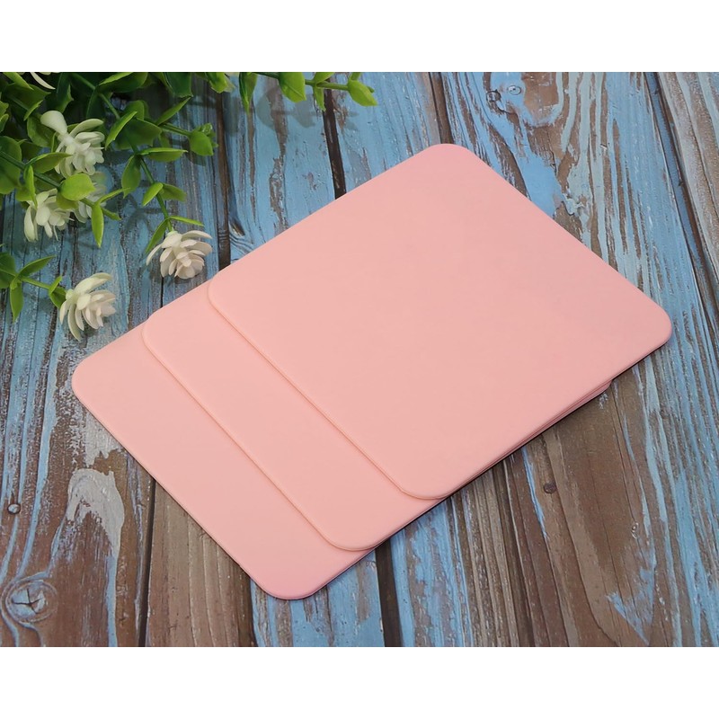 Mini Skater 3pcs Bar Coasters 10x10x0.2CM Square Silicone Coasters for