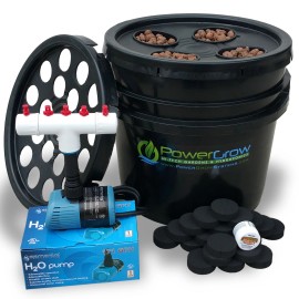 PowerGrow Systems Cloning Bucket 21 Site Cloner + 4 Site Aeroponic Garden by PowerGrow Systems