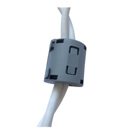 Diameter 1/2inch(13mm) Noise Filter Ferrite Core Ferrite Clamps Ferrite Bead Ferrite Chokes for Vehicles Electric Industy Equipments or Home Appliances,4pcs/lot (Grey)