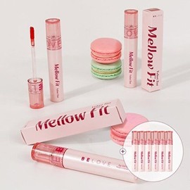Be Love [Be Love](1+1) Be Love Mellow Fit Velvet Tint Choose 2/Blur Soft Coloring Longevity P02 Pink Rose/R05 Orange Red / [비러브](1+1)비러브 멜로우 핏 벨벳 틴트 택2 /블러 보송 착색 지속력 P02 핑크로즈/R05 오렌지레드