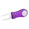 Mile High Life All-Metal Foldable Golf Divot Tool with Pop-up
