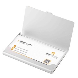 Faletony Wooden Business Card Holder, Business Card Holder for Men and Women, Business Card Case, Thin Business Card, Simple Creative Card Box (Walnut Wood), wood-coloured, Stylish