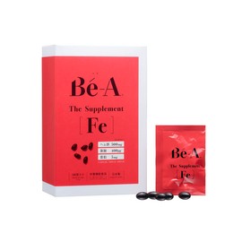 ベア ザ・サプリメント Fe 鉄サプリ ヘム鉄 鉄分 葉酸 亜鉛 ビタミン3種 着色料 香料 甘味料 保存料フリー 女性 子ども 親子 家族 国産 医師監修 Be-A