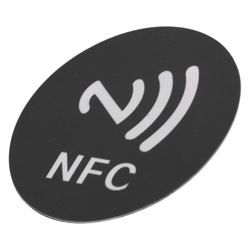 20 Pcs ID5200 NFC Stickers Adhesive Label Round 40mm Anti