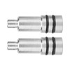 2pcs Fuel Injector Sleeves with Seals Replacement for Astra H/Corsa