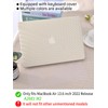 Seorsok Compatible with MacBook Air 13.6 inch Case 2022 2024