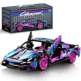 IBLOTIME Car Building Set Technic-Style Speed Champions Building Set – 586 Pieces, Classic Sports Car Model for Kids and Adults Age 12-14-16, Fun Race Car Toy Set for Boys and Girls