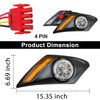 LED Golf Cart Head Light Kit For YAMAHA Drive 2