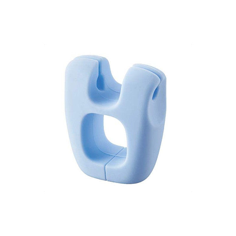 Elecom EKC-CCSLBU Cable Clip, L Size, Suitable for AC Cables,