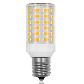 ZHENMING KEI D28X KEL 2816X 2815 Freezer Light Refrigerator Bulb 5304522314 100-265v E17 5.5w 40w Halogen Equivalent Appliance Warm White 3000K 1 Count