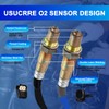 USUCRRE 2Pcs O2 Oxygen Sensor OE 234-5068 234-4575 Upstream Downstream