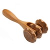 HAMILO Massage Roller Wooden Myofascial Release Cellulite Massage Roller for