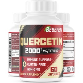 Quercetin 2000 mg - Supports Cellular Function, Cardiovascular Health, Immune Health & Response - Non-GMO and Gluten-Free Formula