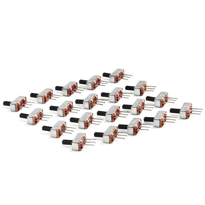 Chanzon SPDT Mini Micro Slide Switch 1p2t 2 Position 20pcs