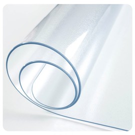 Hard Floor Chair Mats Plastic Carpet Protector Scuff Resistant Heat Resistant Hardwood Floor Protector- Easy Clean and Flat Without Curling FLSXC (Color : 1mm, Size : 80cmX135cm)