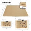 Mrshll 1500 Pieces Rotating Puzzle Board w 6 Storage Drawers