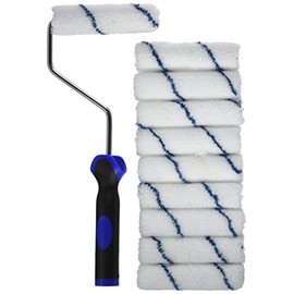 WHIZZ 25009 4" Xtrasorb Microfiber 3/8" Nap Mini Roller 10Pk