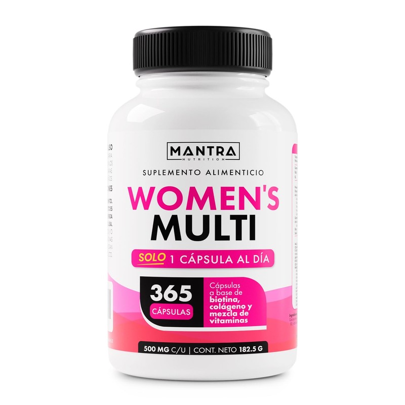 MULTIVITAMÍNICO DE MUJER | MANTRA Nutrition | Women´s Multi (365