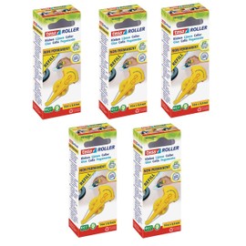 tesa Refill for Glue Roller Non-Permanent 8.4mm x 14m Eco Logo and Recycled Packaging (Refill, Pack of 5)