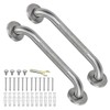 IJDD 16 Inch Shower Grab Bars for Seniors, 2 Pack