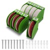 6 Inch Sanding Disc Storage Box, Sandpaper Organizer with 8