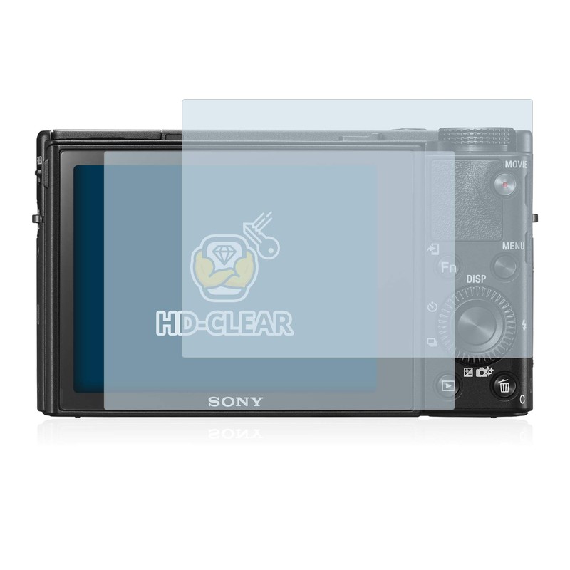 BROTECT Pack of 2 Screen Protectors Compatible with Sony Cyber-Shot