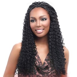 Harlem125 Synthetic Hair Braids Kima Braid Brazilian Twist 20" (4-Pack, 33)